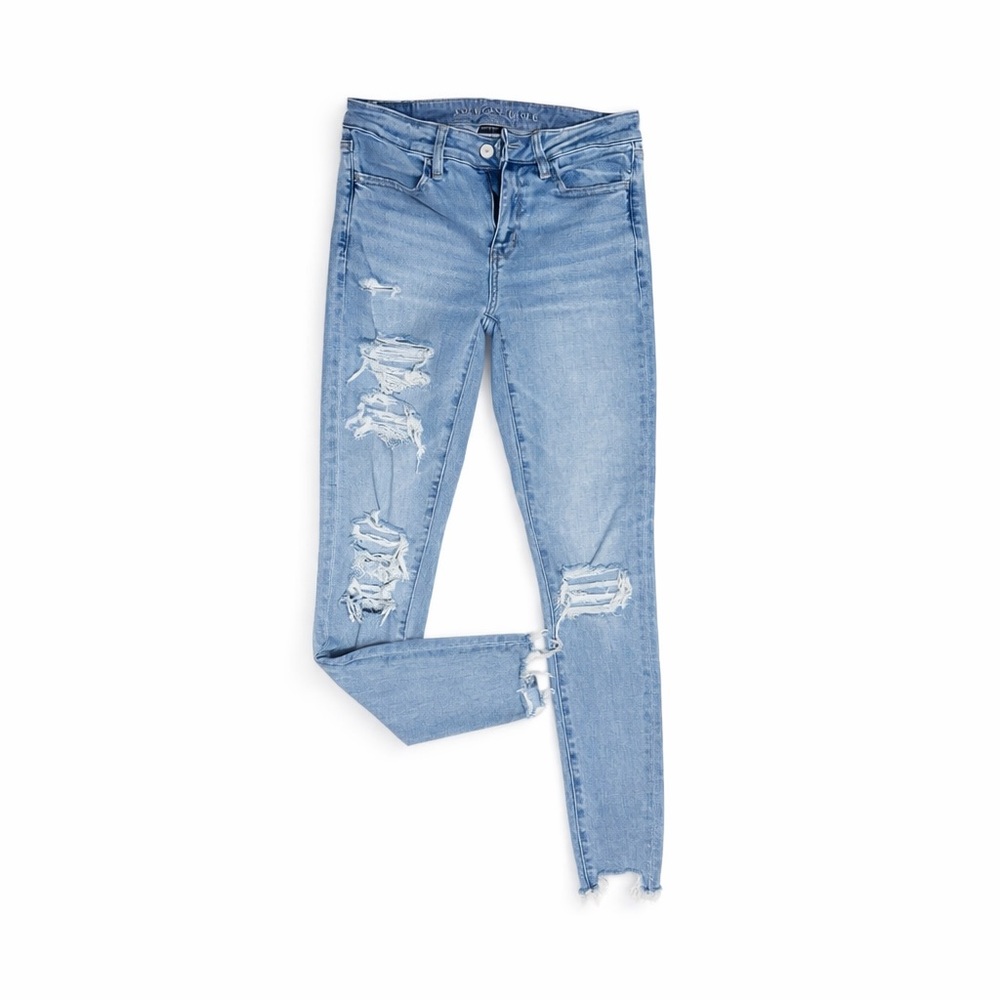 Stylish Light Blue American Eagle Jeans